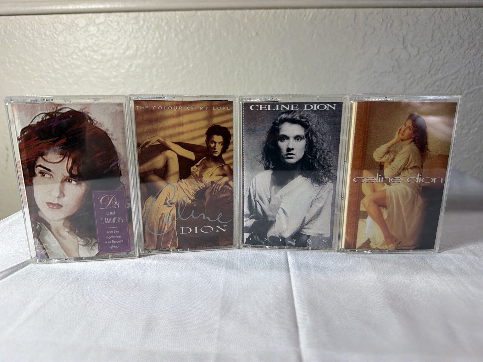 Celine Dion Lot Of 4 Cassettes Change Plondon Colour Of My Love Unison