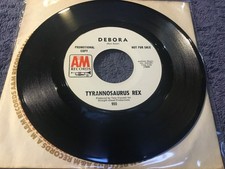 Tyrannosaurus Rex T Rex Debora Child Star 1968 A&M WLP Promo 45 Record EX/NM picture