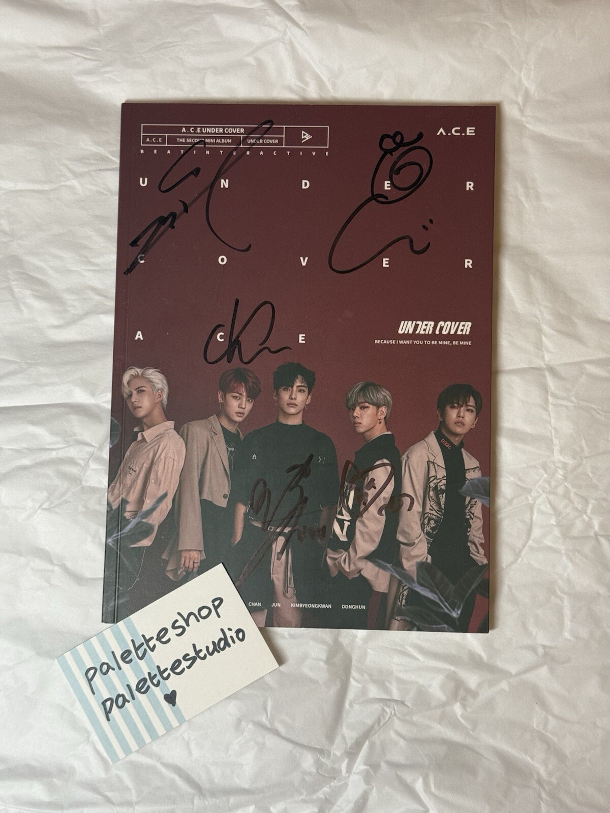 SIGNED A.C.E Undercover album