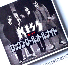 RARE ORIGINAL 1975 KISS ROCK AND ROLL ALL NITE 7