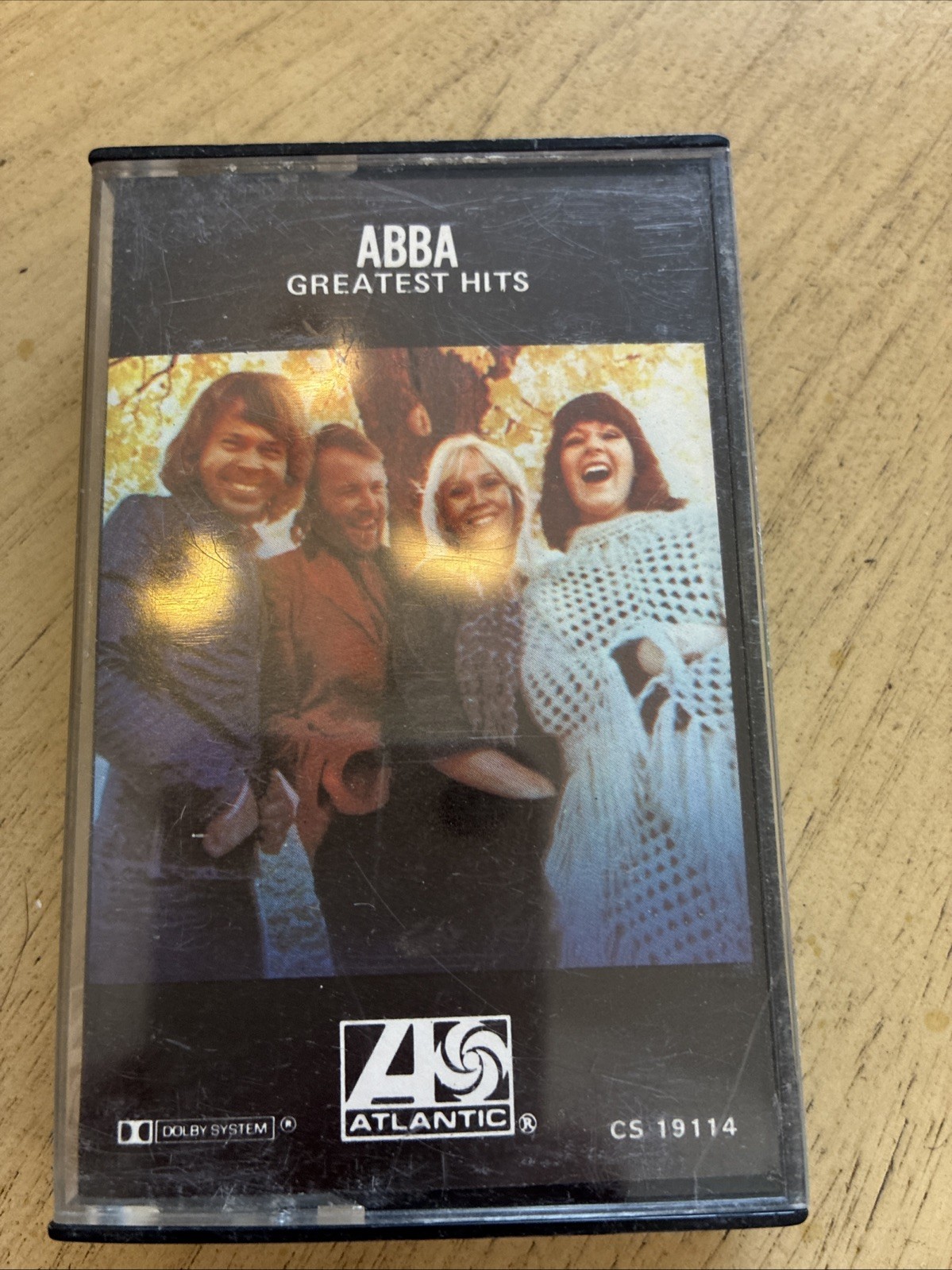 VTG 1976 ABBA Greatest Hits Cassette Tape CS 19114 Atlantic Records Pop Disco