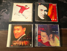 張學友 Jacky Cheung CD Lot Of 4 不老的傳說 这个冬天不太冷 爱火花 爱與交響曲 CD In Good Condition picture