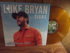 Luke Bryan - Signs LP, American Idol color Vinyl picture
