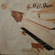 MC SHAN - Play It Again, Shan, 1990 US, Cold Chillin/Warner Bros Records PROMO picture