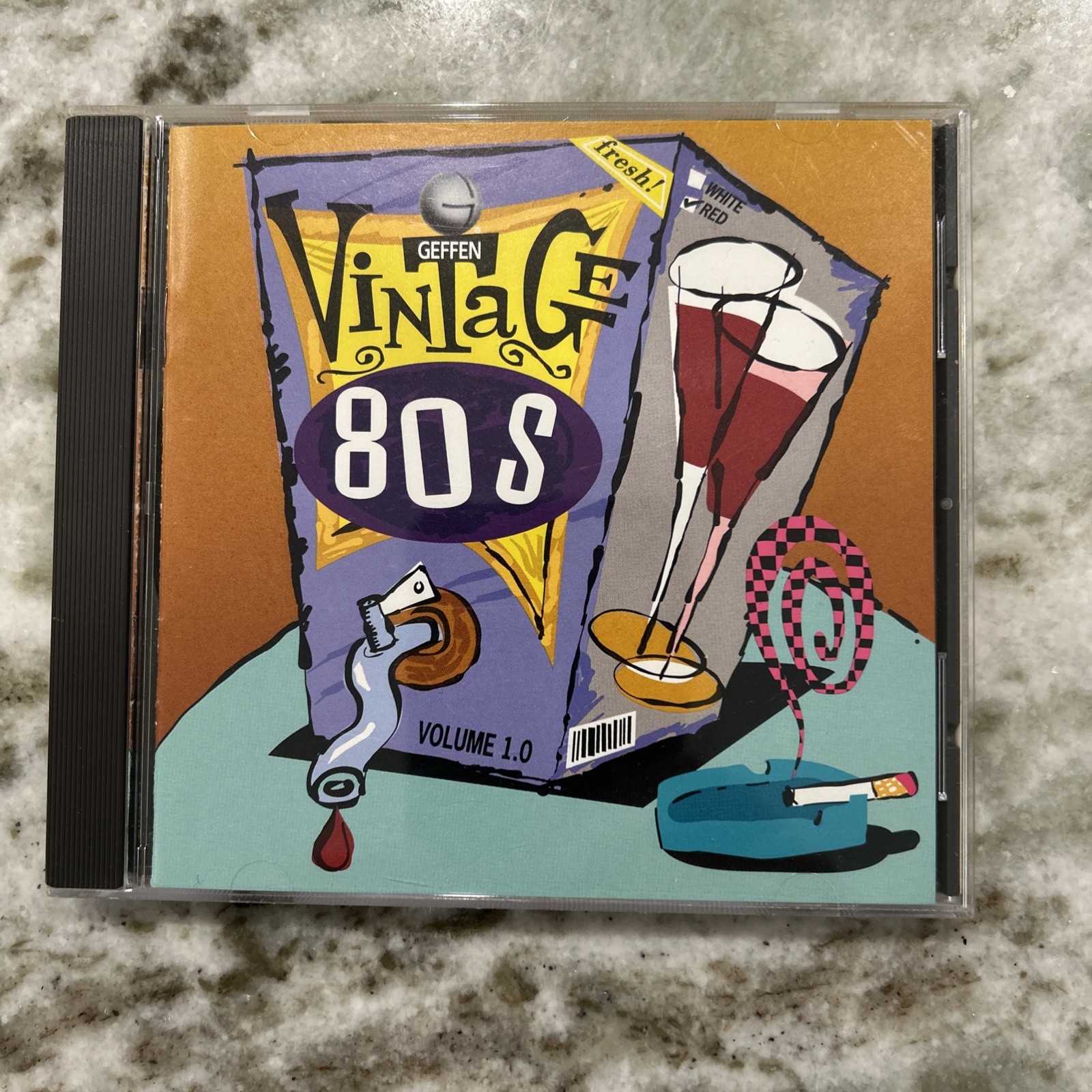 Vintage 80s, Volume 1.0 - Audio CD By Various Artists - CD EXCELLENT