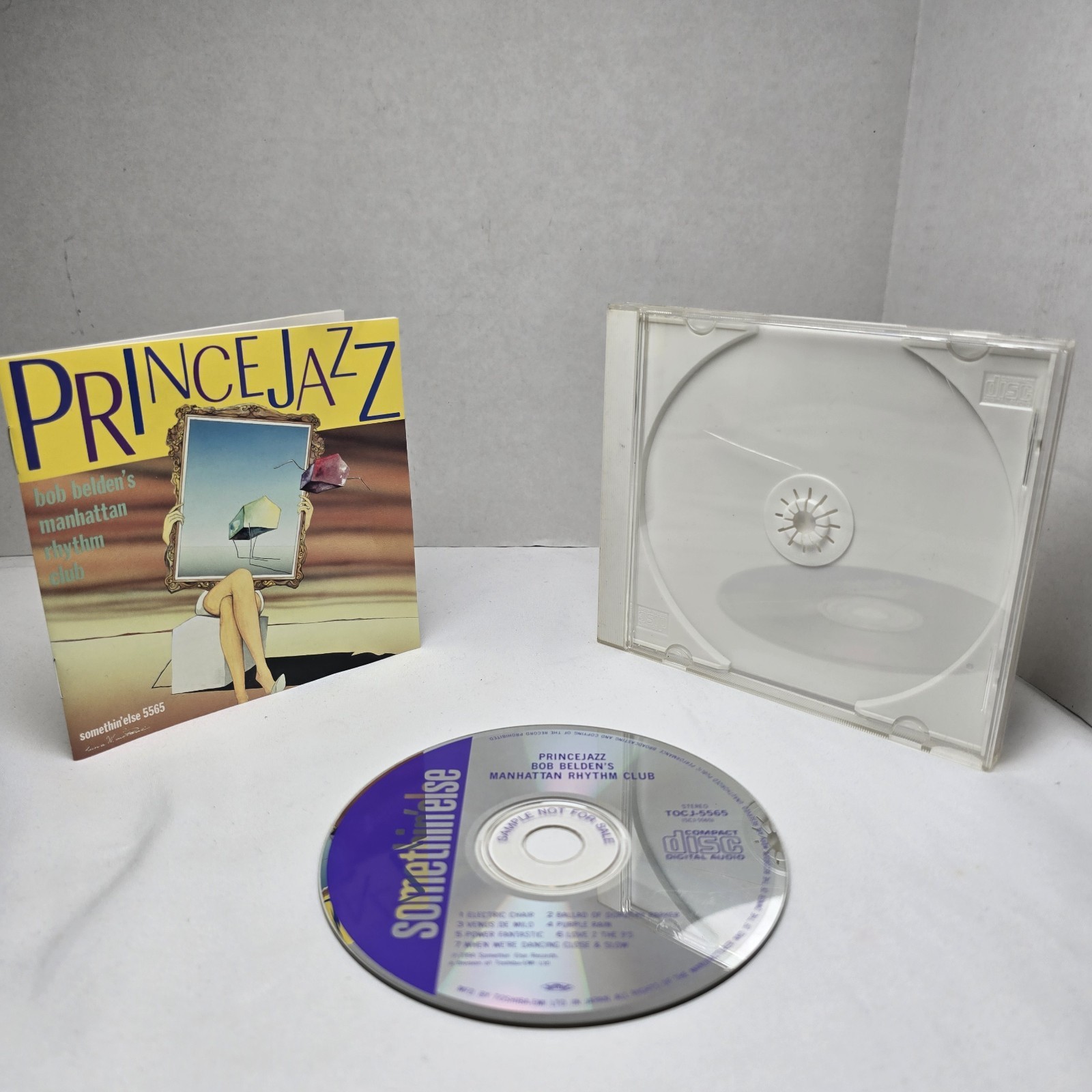 PRINCE JAZZ Bob Belden's Manhattan Rhythm Club Japan CD Prince TOCJ-5565 SAMPLE
