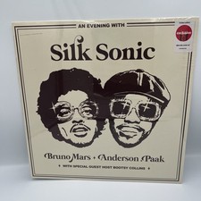 Silk Sonic Bruno Mars & Anderson Paak Record An Evening with Silk Sonic NEW A29 picture