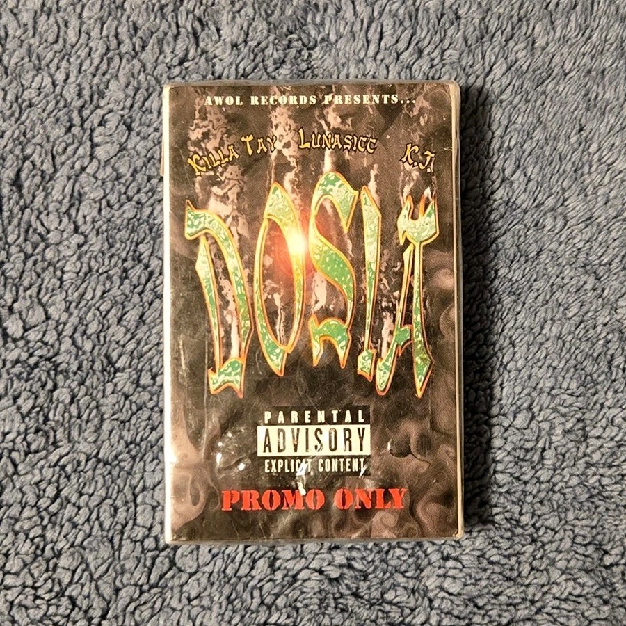 RARE Factory Sealed Dosia - Waiting To Inhale Promo Cassette (1998) ONE OF ONE 