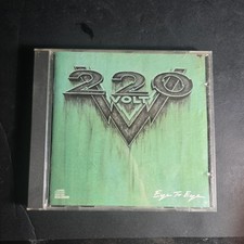 220 Volt Eye To Eye Vintage 1989 Manufactured Epic Records Heavy Metal EK 45064 picture