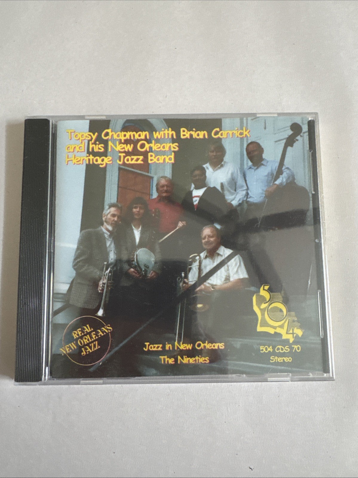 Topsy Chapman With Brian Carrick & His New Orleans Heritage Jazz Band SEALED