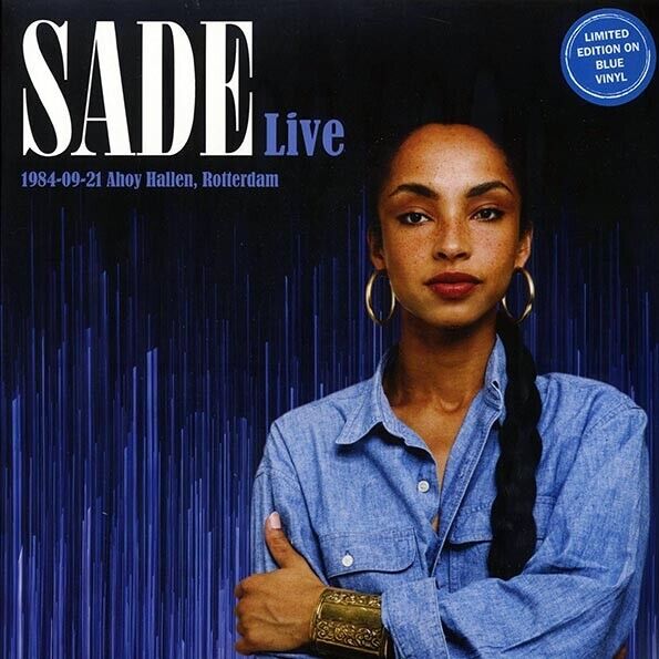 Sade - Live 1984 Rotterdam-Limited Edition Blue Vinyl-2LP Record