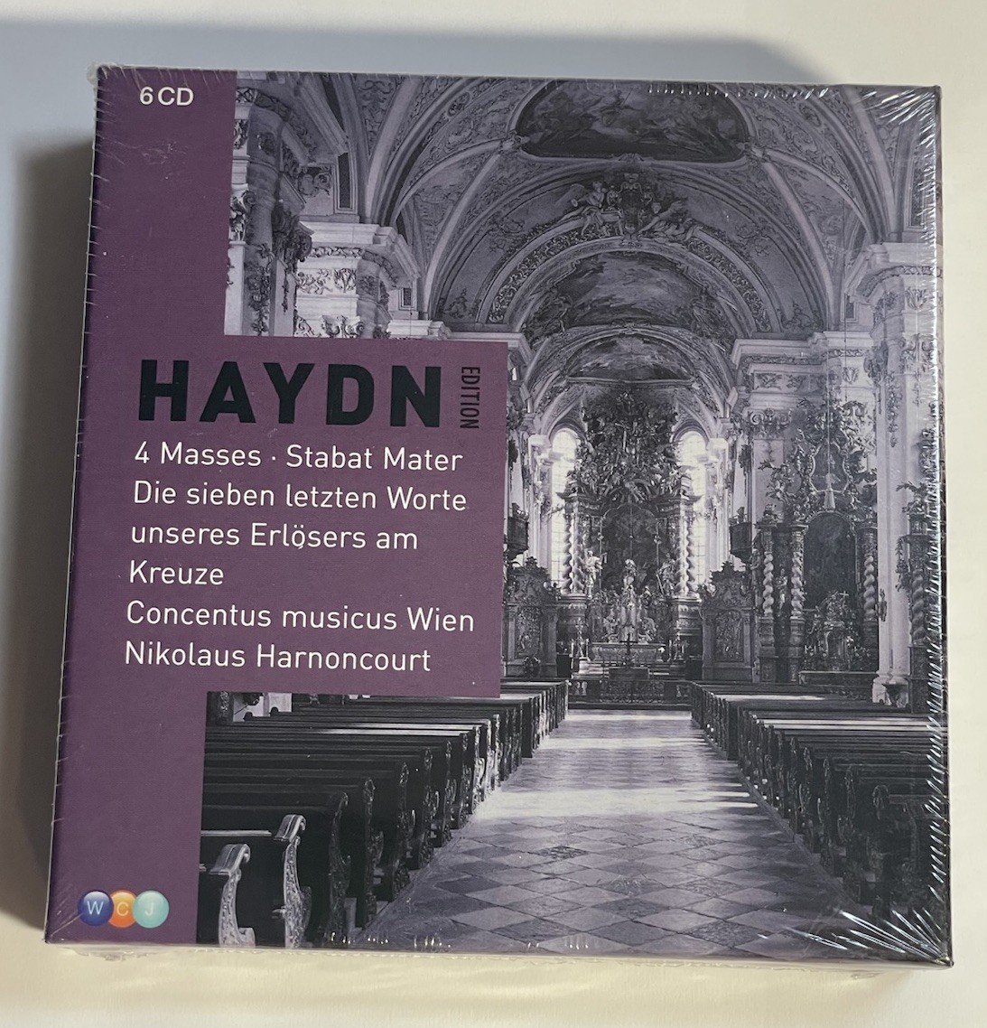 Haydn: 4 Masses Stabat Mater 6 Cd SEALED Concentus Musicus Wien Harnoncourt