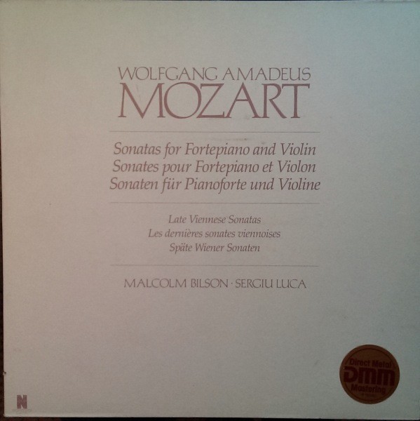 Wolfgang Amadeus Mozart - Malcolm Bilson, Sergiu Luca, Sonatas For Fortepiano An