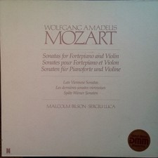 Wolfgang Amadeus Mozart - Malcolm Bilson, Sergiu Luca, Sonatas For Fortepiano An picture