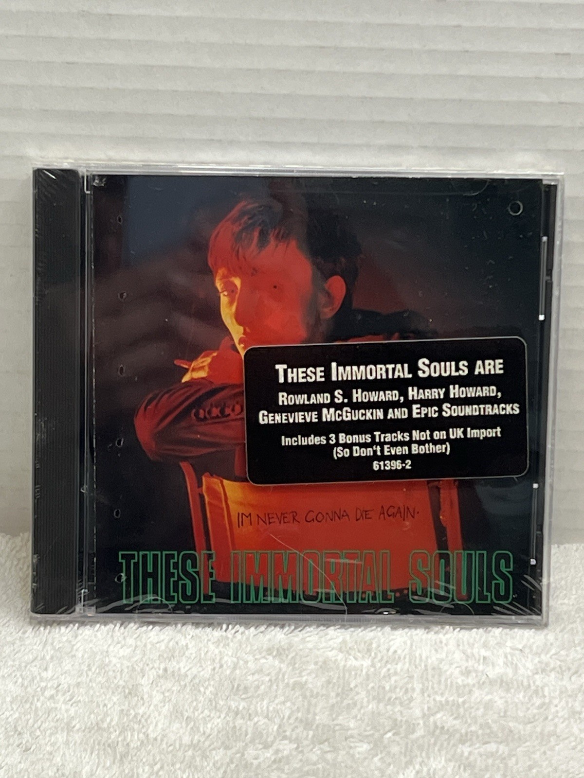 These Immortal Souls: I’m Never Gonna Die Again CD 1992/Mute OOP U.K. Import New