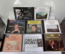 Lot of 8 Classical Music CDs Mozart Bach Beethoven Grammophone Ondine Naxos picture