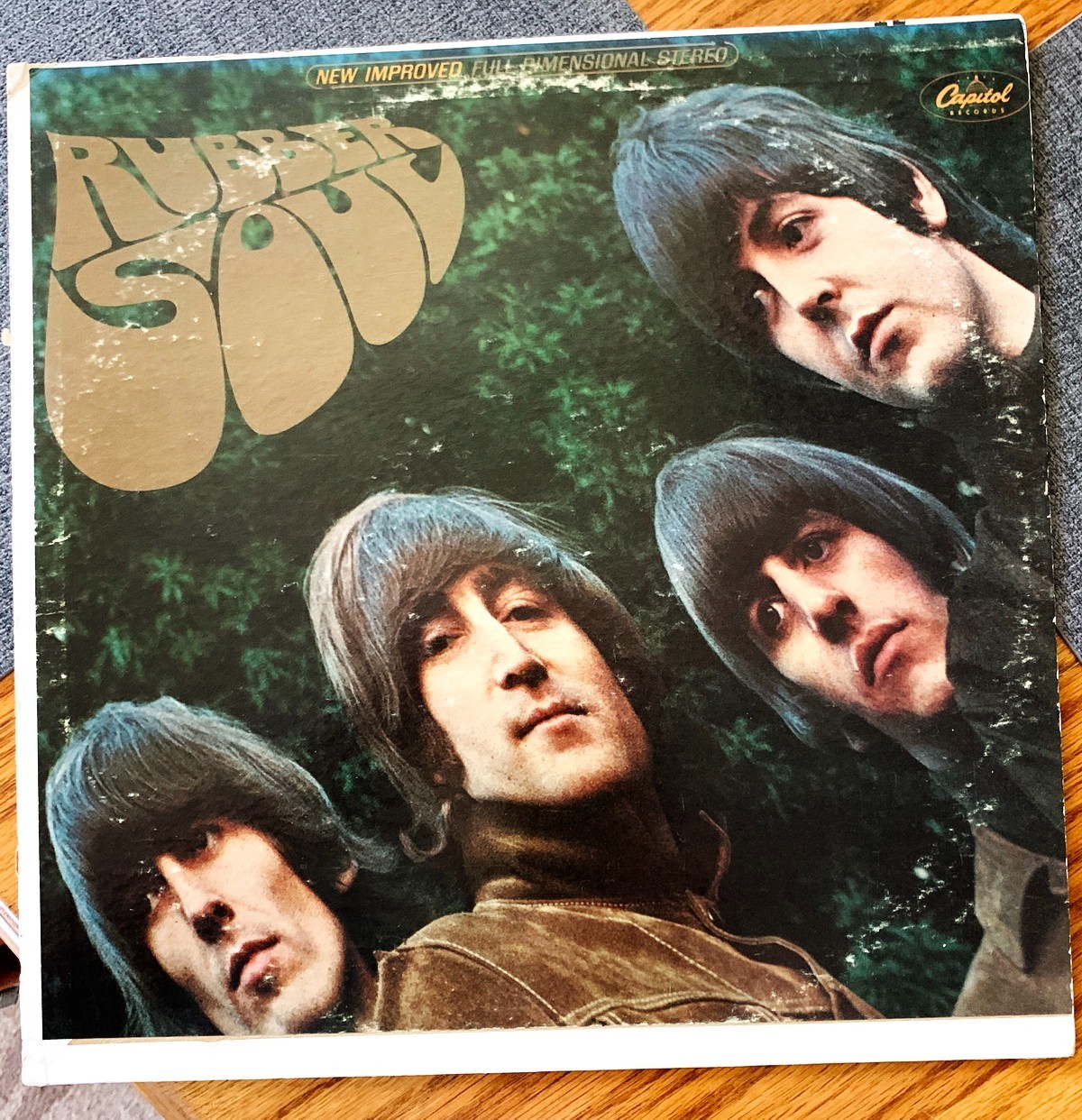 The Beatles  Rubber Soul 1965 Capitol Records ST 2442  First Press Stereo