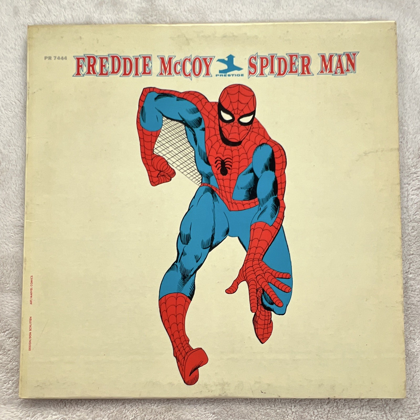Freddie McCoy Spider Man PR 7444 Original Bergenfield RVG VG+ Play Tested