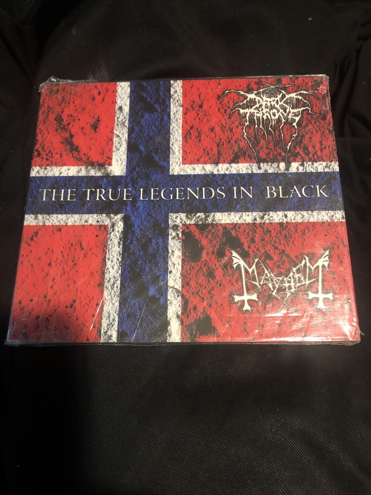 DARKTHRONE/MAYHEM THE TRUE LEGENDS IN BLACK DIGIPAK OOP 2022 RARE