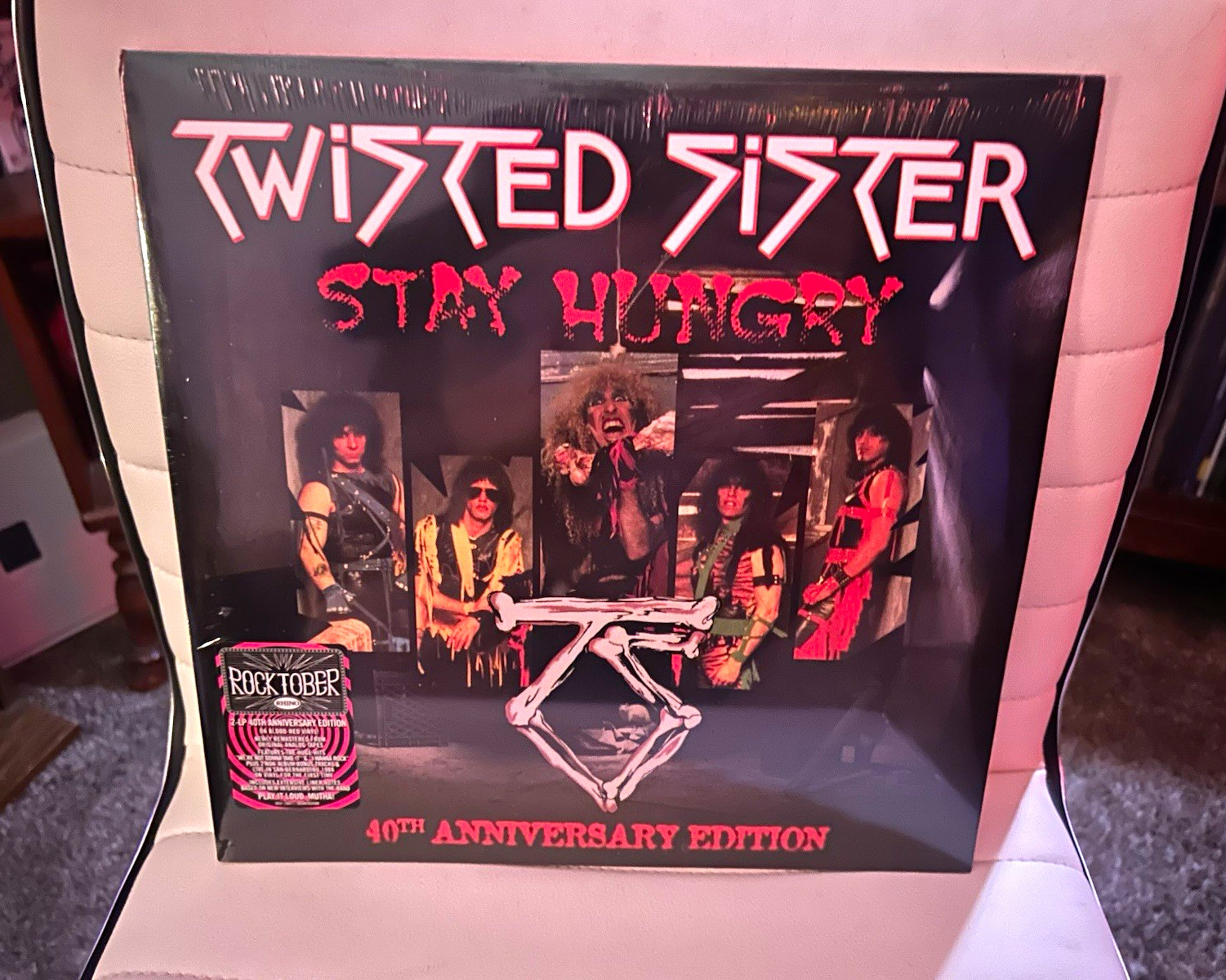 Twisted Sister Stay Hungry 40th Anniversary 2-LP Remastered Colored Vinyl Rhino