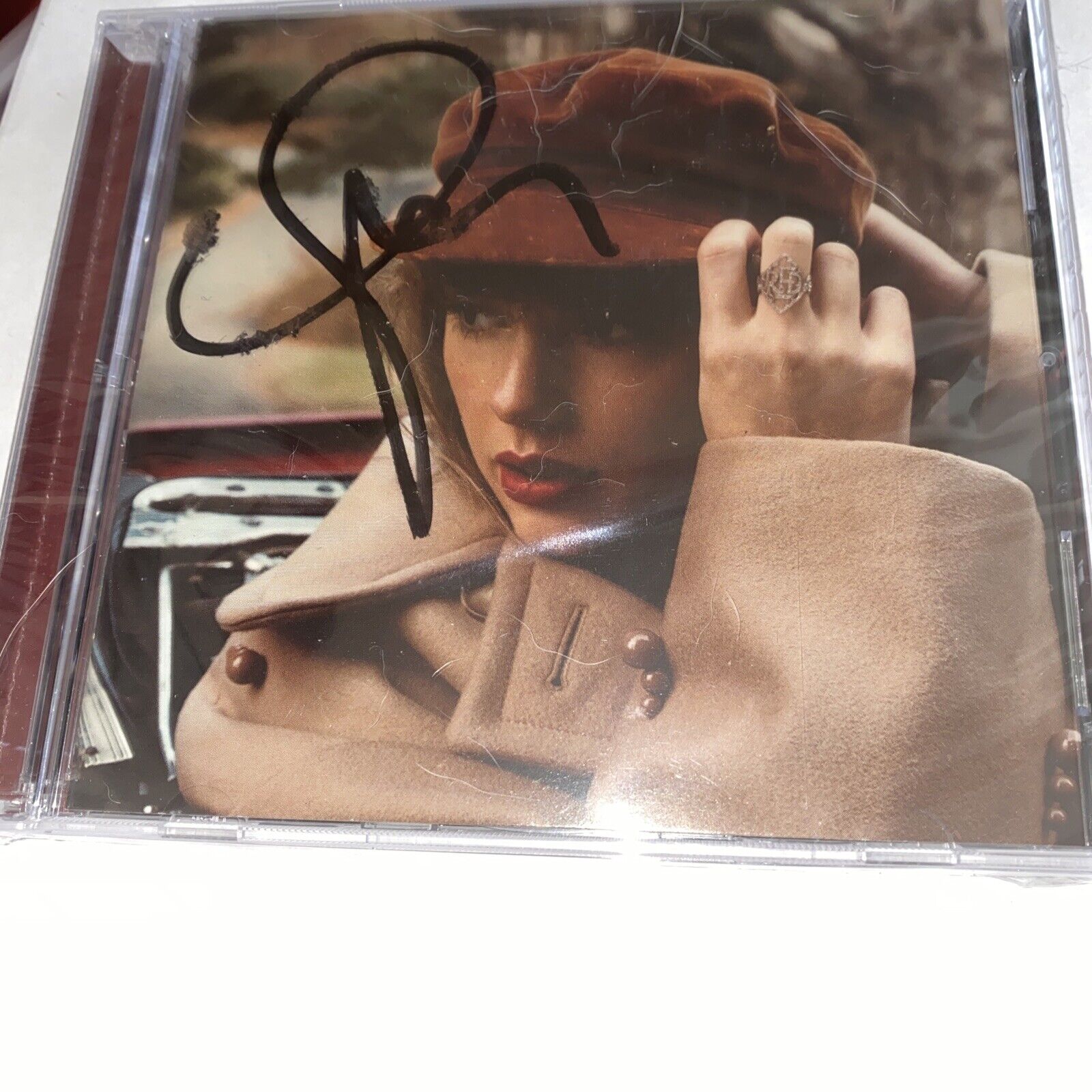 Taylor Swift Red TV (Taylor’s Version) Signed, Factory Sealed CD, Autographed 13