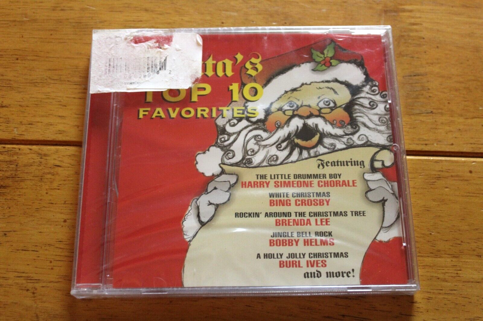 SANTA'S TOP 10 FAVORITES - VARIOUS ARTISTS CD [NEW SEALED]