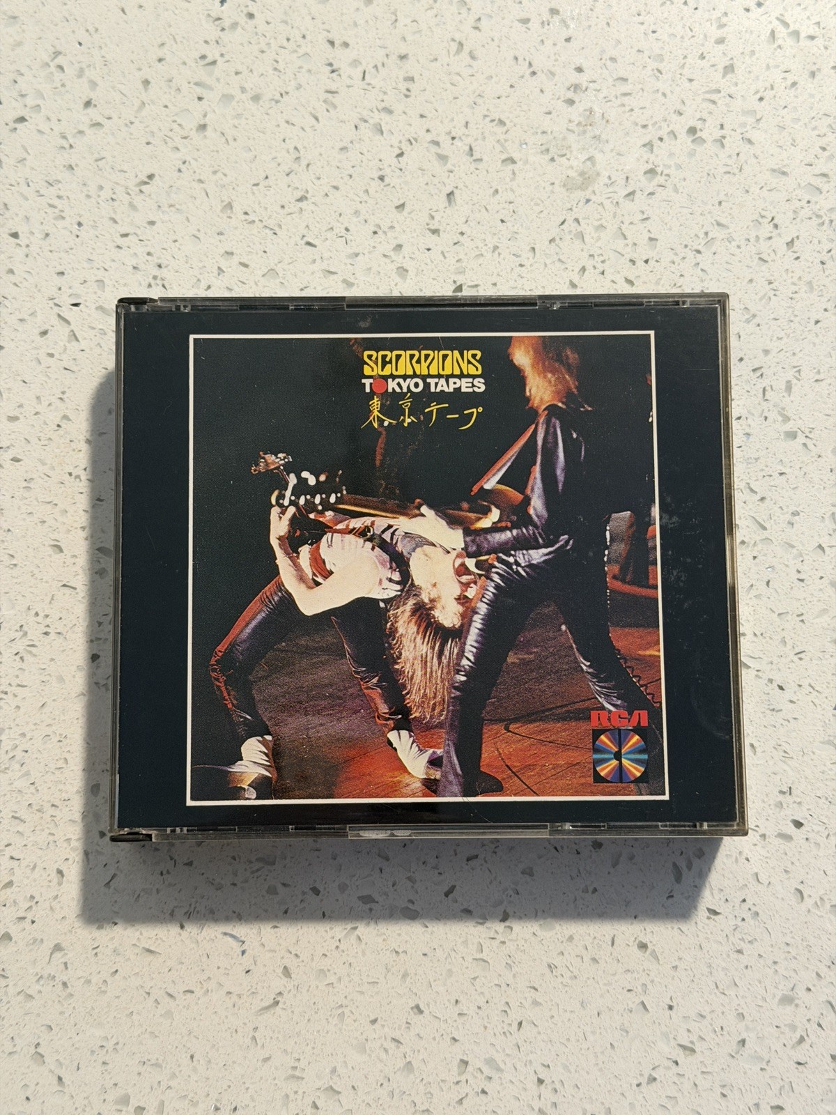 Scorpions Tokyo Tapes 2CD 1987 RCA Import Germany Early Pres OOP RARE PD70008(2)