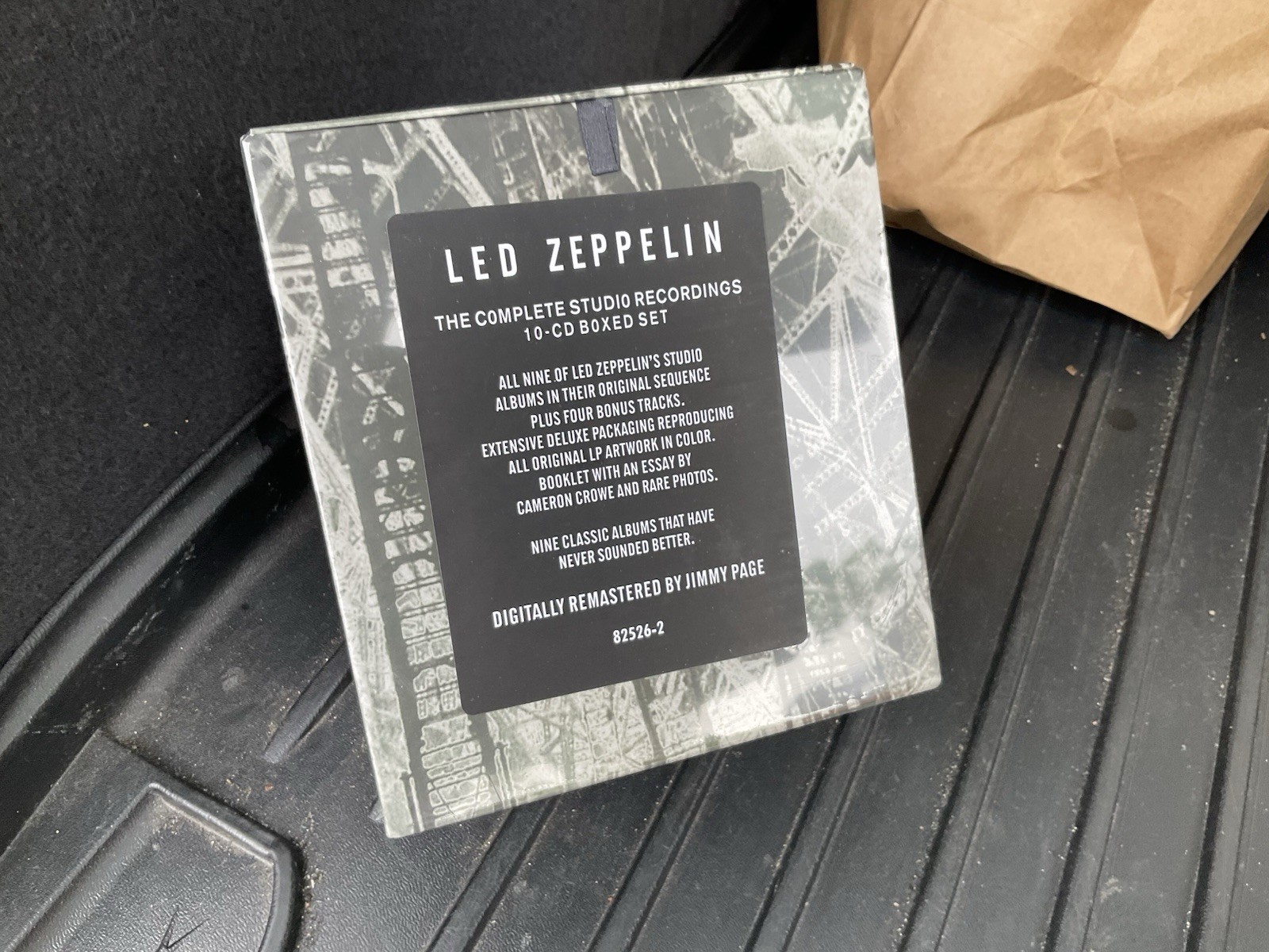 Complete Studio Recordings by Led Zeppelin (CD, 1993) Brand New Sealed Box Set