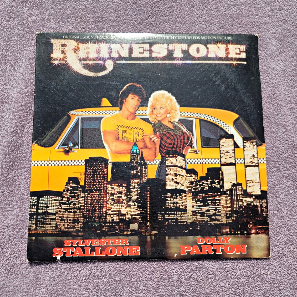 Dolly Parton Rhinestone Soundtrack RCA Victor 1984 Vinyl LP 12