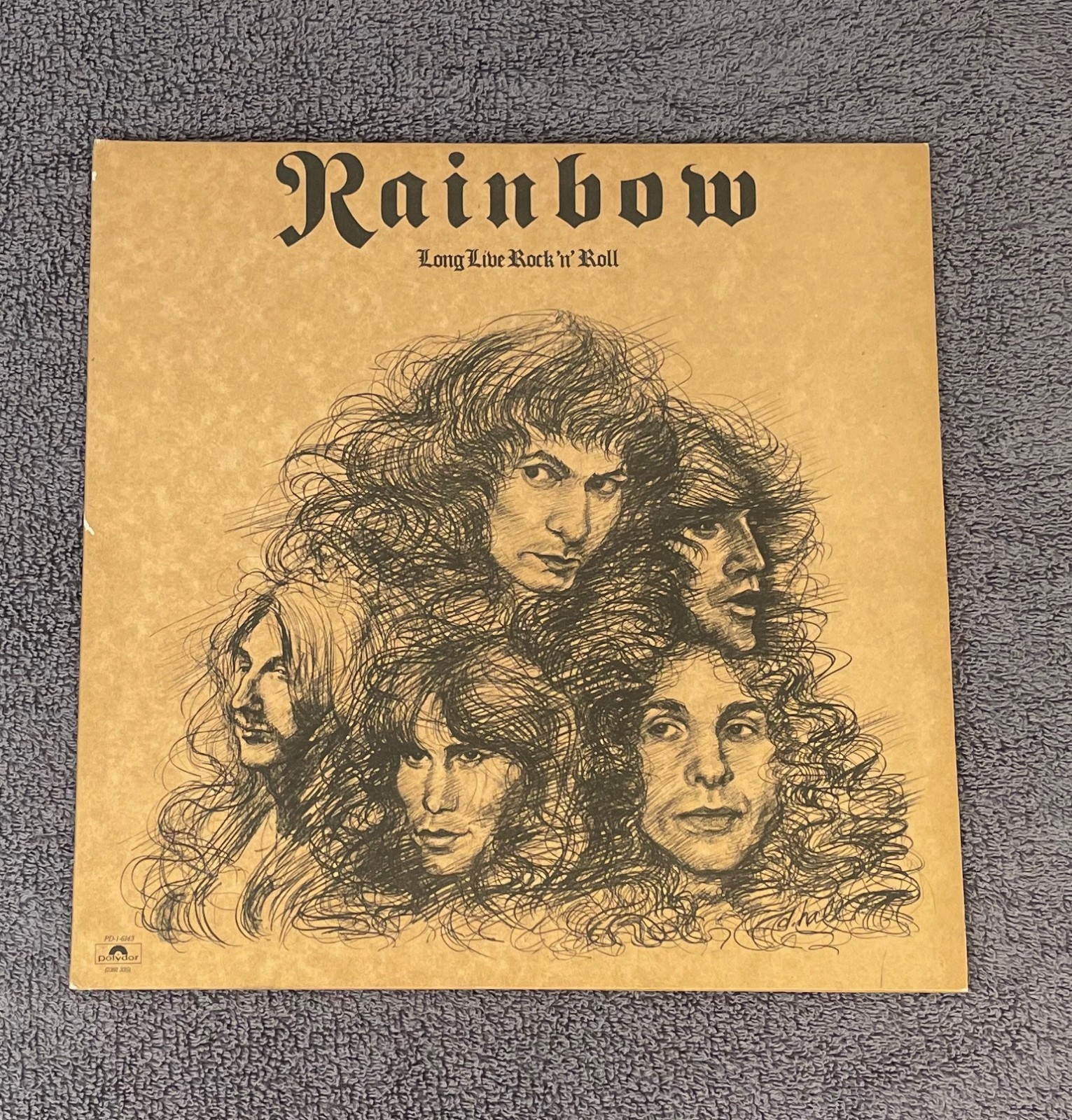 Rainbow - Long Live Rock ’n’ Roll gatefold LP Polydor Records 1978 Ronnie James