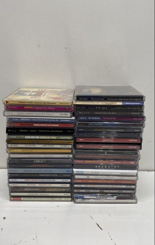 Eagles CD Lot Rock Pop Broadway Jazz 40 Discs Mixed Artists