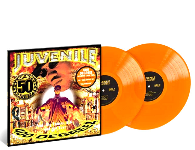 JUVENILE  400 Degreez LIMITED EDITION ORANGE VINYL 2 LPs NEW Ships Tofday