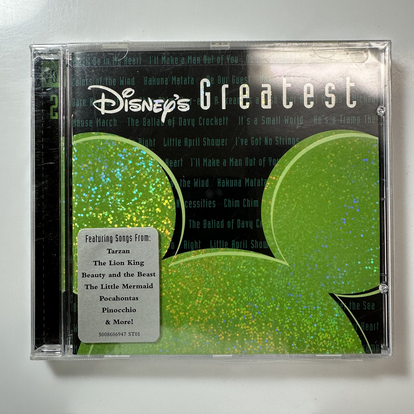 Disney\'s Greatest Volume 2 CD Various Soundtrack Walt Disney 60694 7