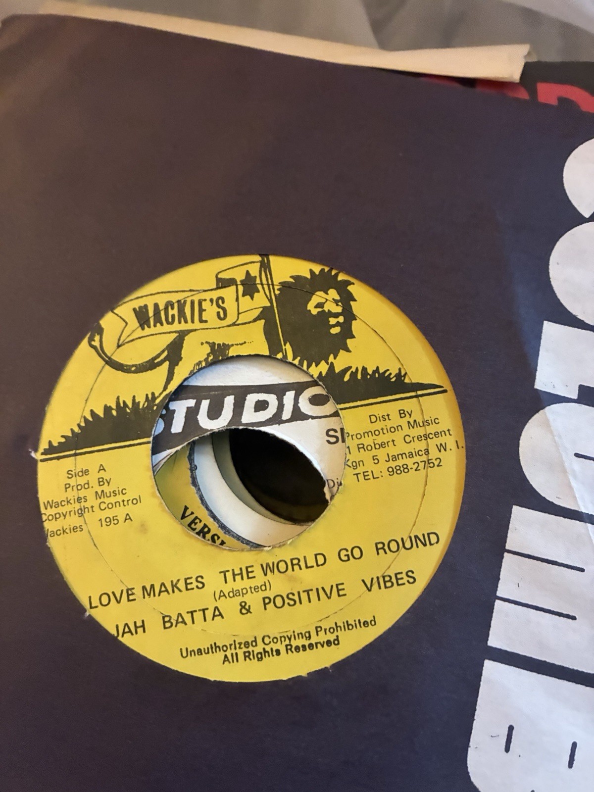 Lot Of 21 45rpm REGGAE 45’ WACKIES STUDIO 1 DUB ROOTS DANCEHALL RARE