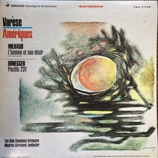 Edgard Varèse / Darius Milhaud / Arthur Honegger, Amériques / L'Homme Et Son D picture