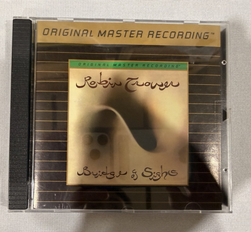 Robin Trower ‎– Bridge Of Sighs - CD, Stereo, 24k Gold Plated, 1996, MFSL