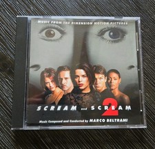 Scream/Scream 2 Soundtrack Composer Marco Beltrami (CD, 1998, Varèse Sarabande) picture