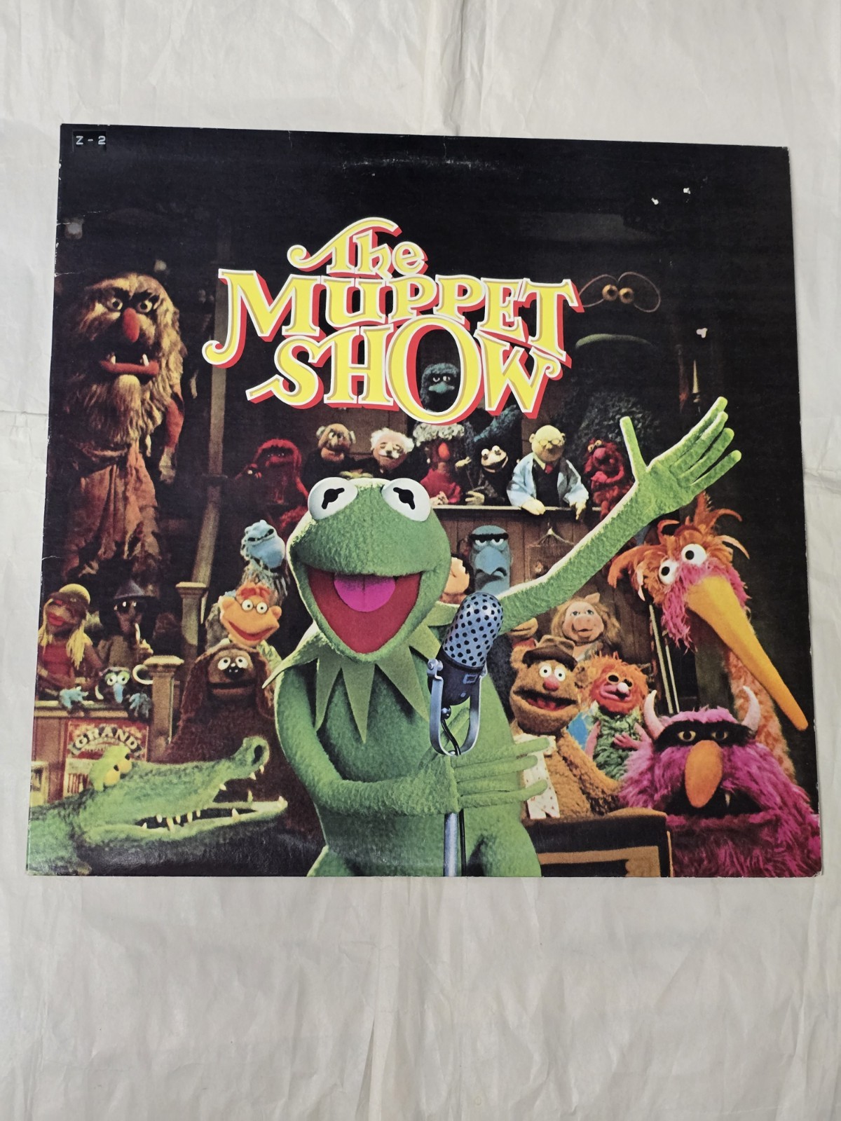 THE MUPPET SHOW s/t VG+ 1977 Cast Album VINYL LP Kermit/Miss Piggy JIM HENSON