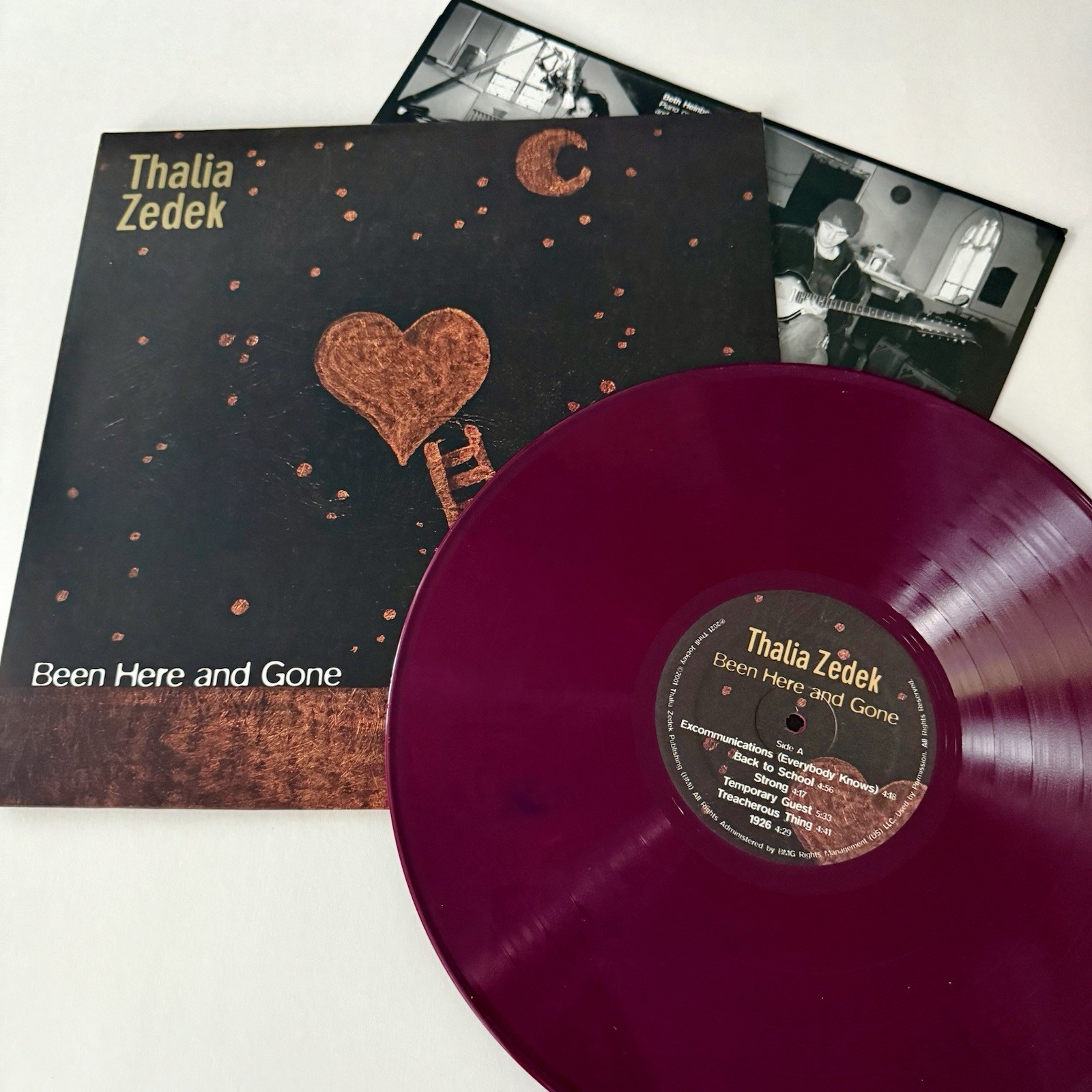 Thalia Zedek BEEN HERE AND GONE Color Vinyl LP Record NEW Mint