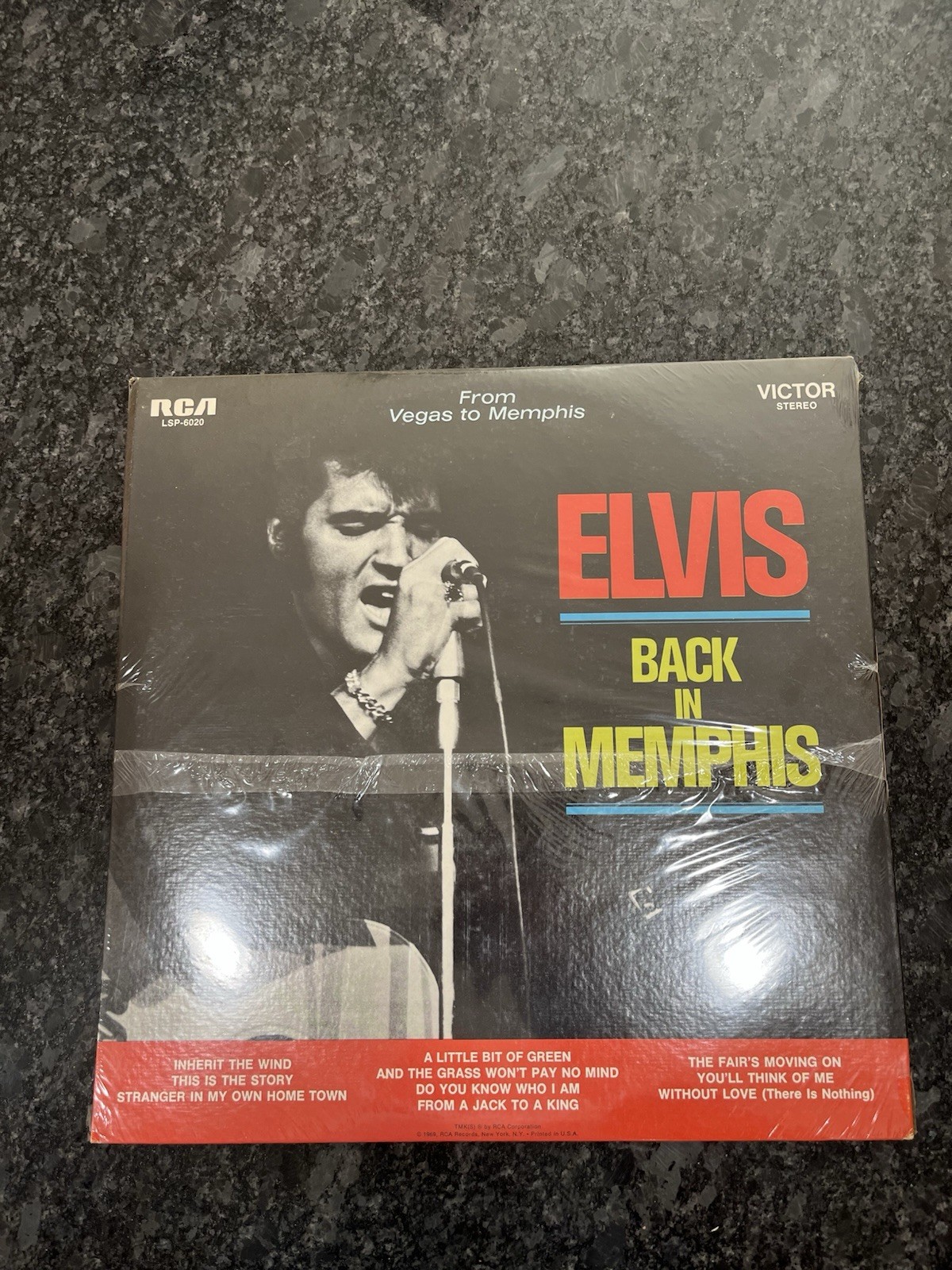 SEALED Elvis Presley 1969 1st Edition From Memphis To Vegas 2 LP Vinyl LSP-6020