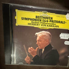 Deutsche Grammophon Karajan Beethoven Symphonien 5 & 6 Pastorale CD 1984 picture