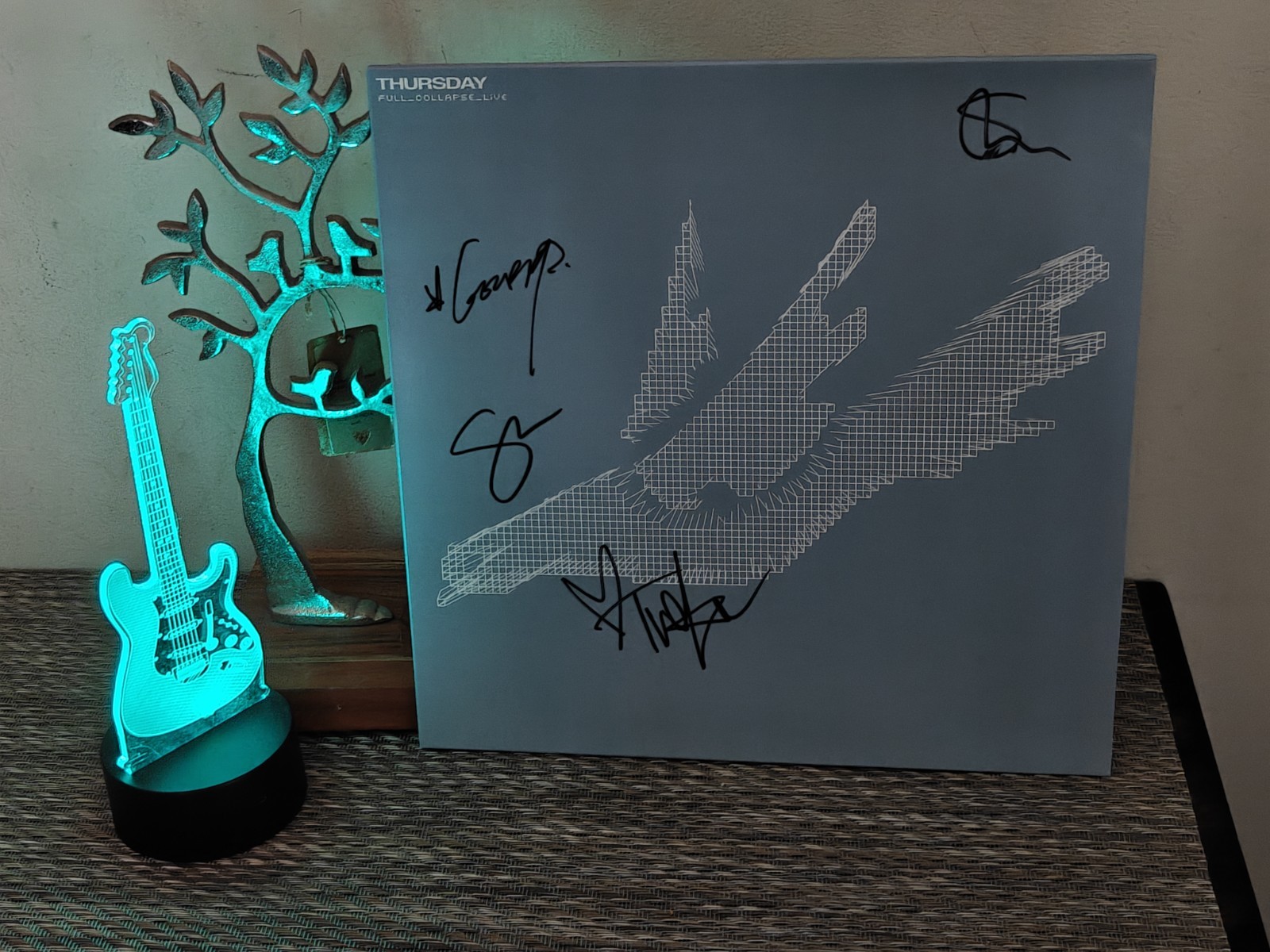 COVER SIGNED Thursday- Full Collapse VINYL 