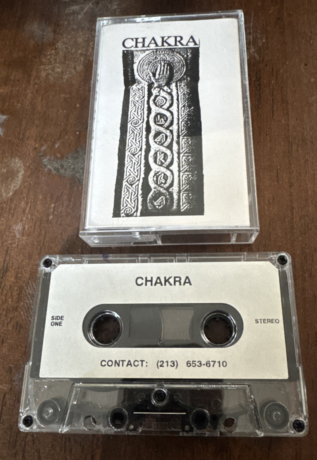 Chakra Demo Tape Cassette Private Nu Metal Very Rare Eastcide California ORIG
