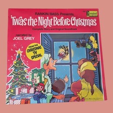 SEALED Rankin Bass Twas The Night Before Christmas Vinyl LP Disneyland 1367 NEW picture