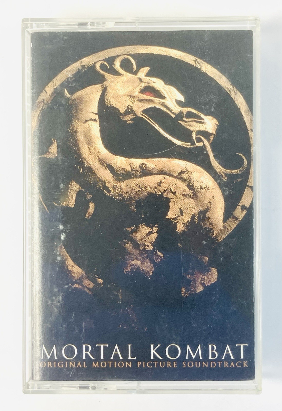Vintage 90s Mortal Kombat Original Motion Picture Soundtrack Cassette Tape