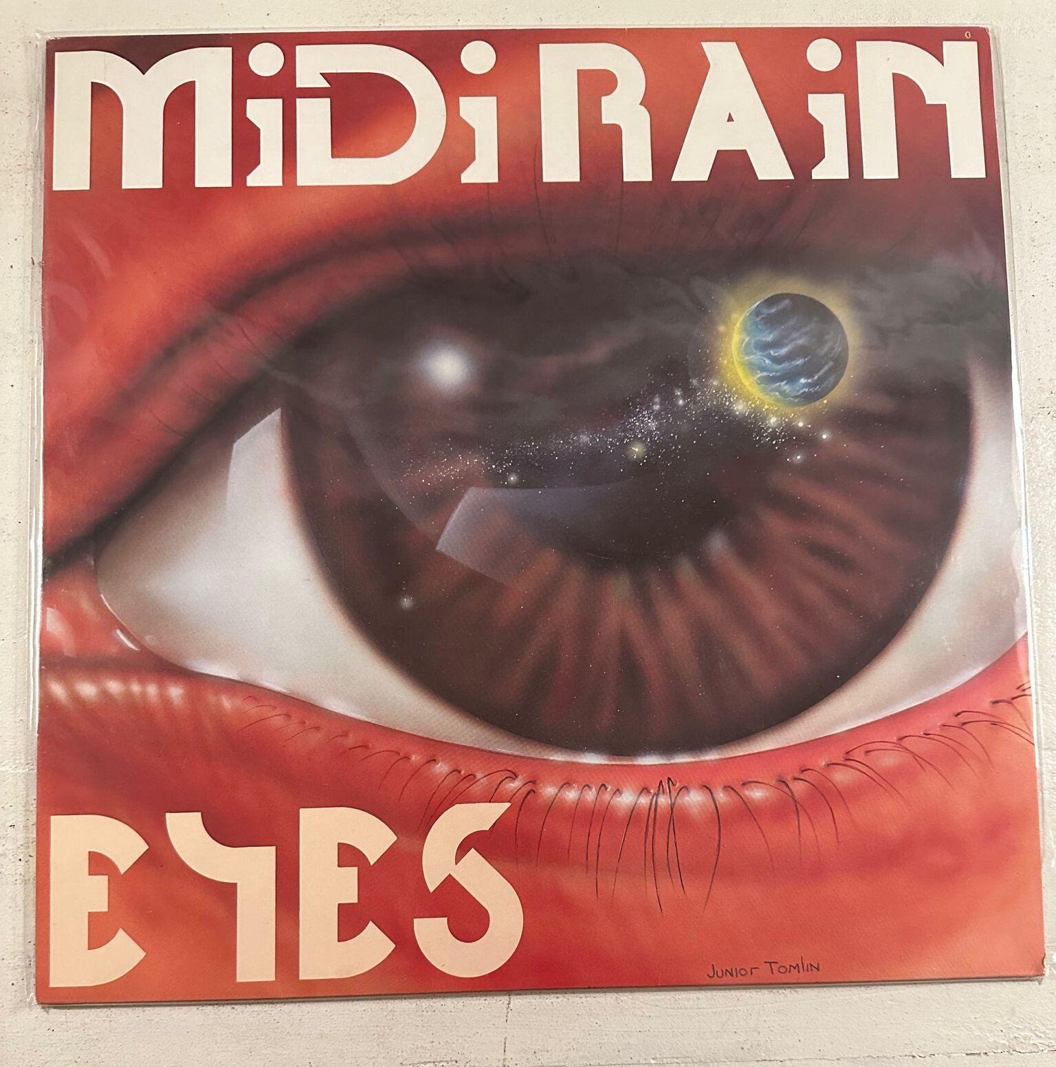 MIDI RAIN – EYES - LC 7871 VINYL LP BLACK - VG+ - A2