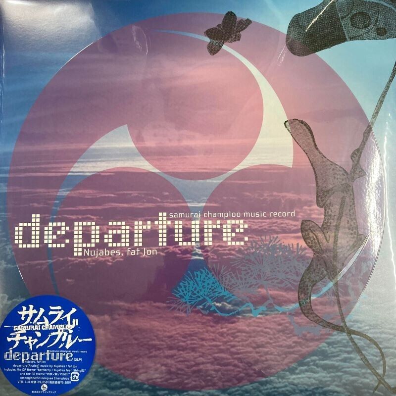 Animation/samurai champloo music record /departure VTJL7 New LP