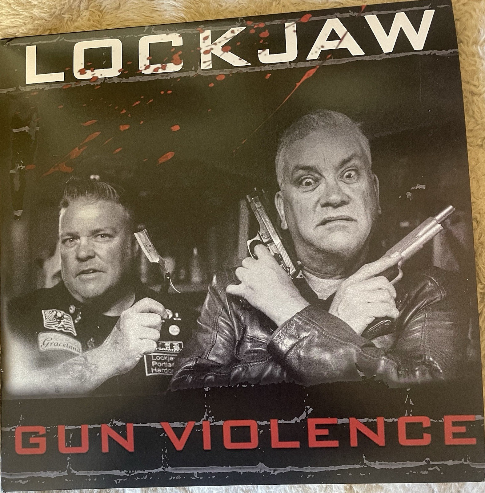 LOCKJAW GUN VIOLENCE LP Limited First Press  of 250