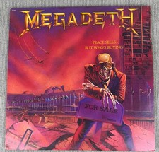 Megadeth Peace Sells LP 1986 US Capitol Combat ST-12526 Original Inner picture