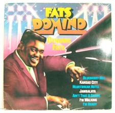 Fats Domino Dynamic Fats 1979 [Vintage/Gema DB 50008] Gatefold German Press picture